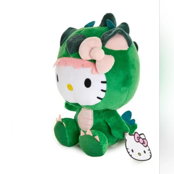Fiesta Sanrio Hello Kitty Dragon Costume 11.5 Inch Plush - Picture 2 of 3